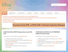 Tablet Screenshot of isnab.com
